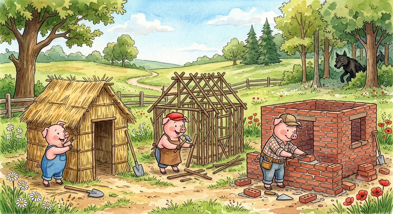 【三匹のこぶた】の誤解を解きたい! ~木の家は本当に弱いのか?~