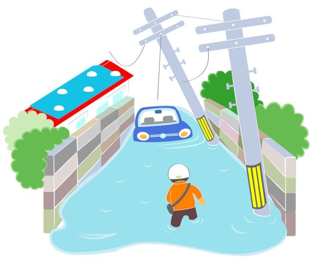 雨水を道路に流出させない！個人住宅でできること