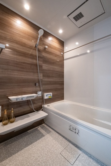 自動洗浄機能付きシステムバス