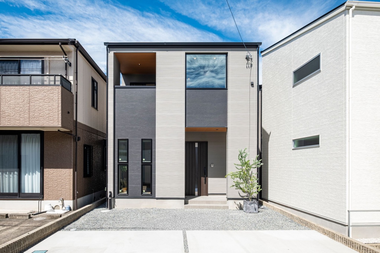 トレンドカラーと無垢を楽しむ住まい