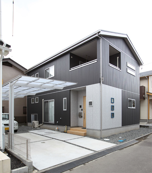 木造２階建５層住宅