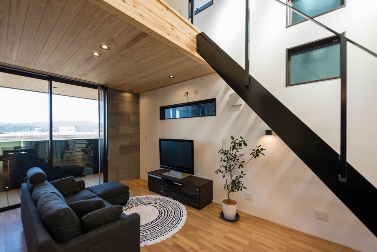 ペントハウスと屋上バルコニーのある家 施工事例 三和建設株式会社 静岡市清水区の新築 注文住宅 土地なら