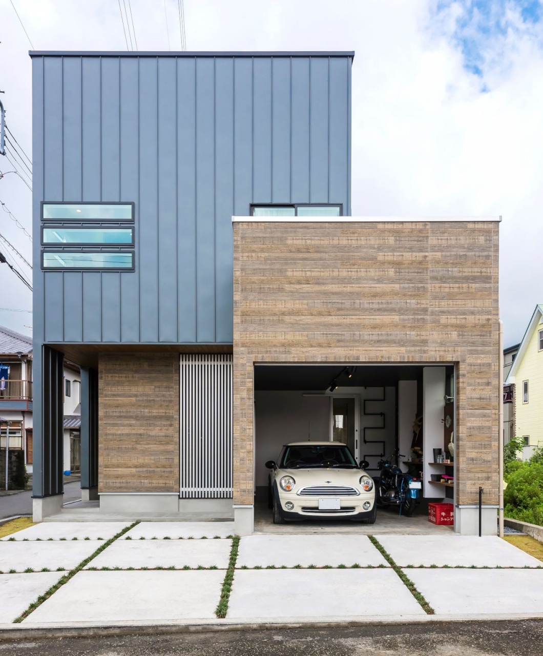 趣味を楽しむガレージのある家 施工事例 三和建設株式会社 静岡市清水区の新築 注文住宅 土地なら